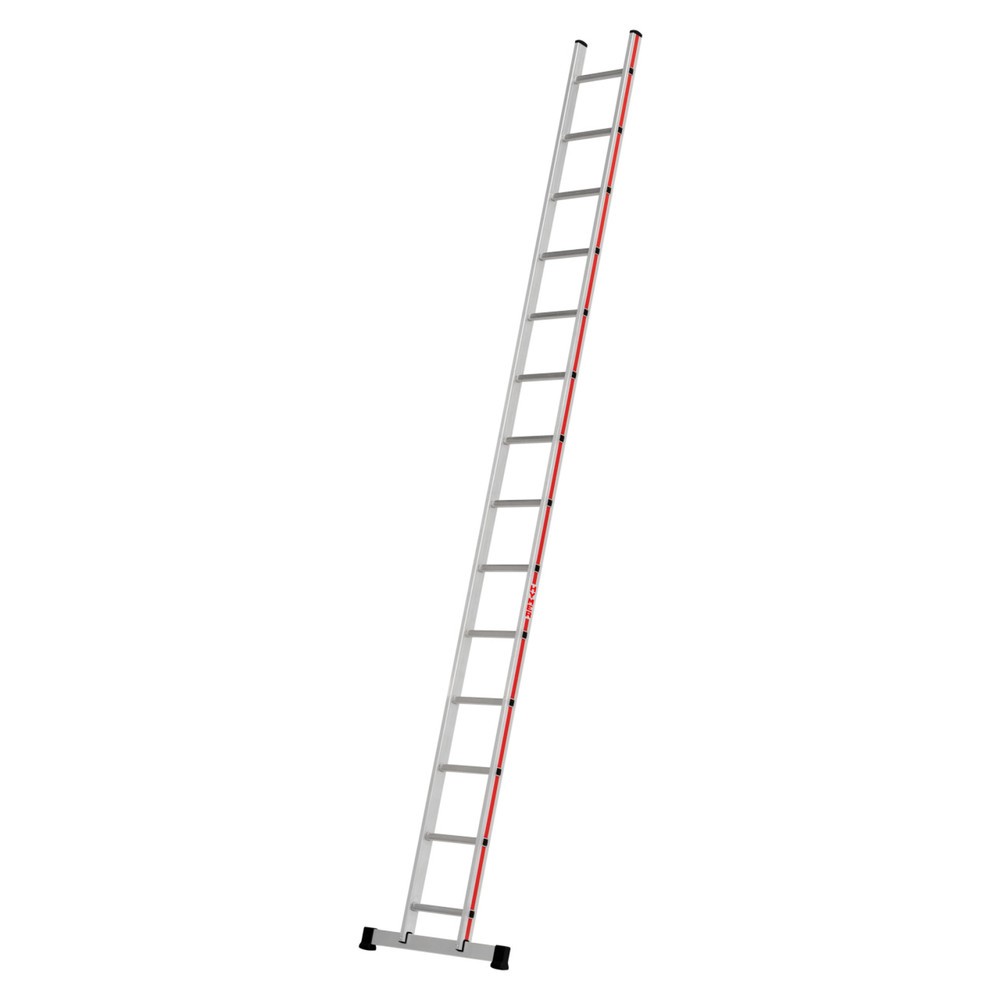 Product afbeelding: Enkele ladder met sporten HYMER, stahoogte 2,91 m, 14 sporten