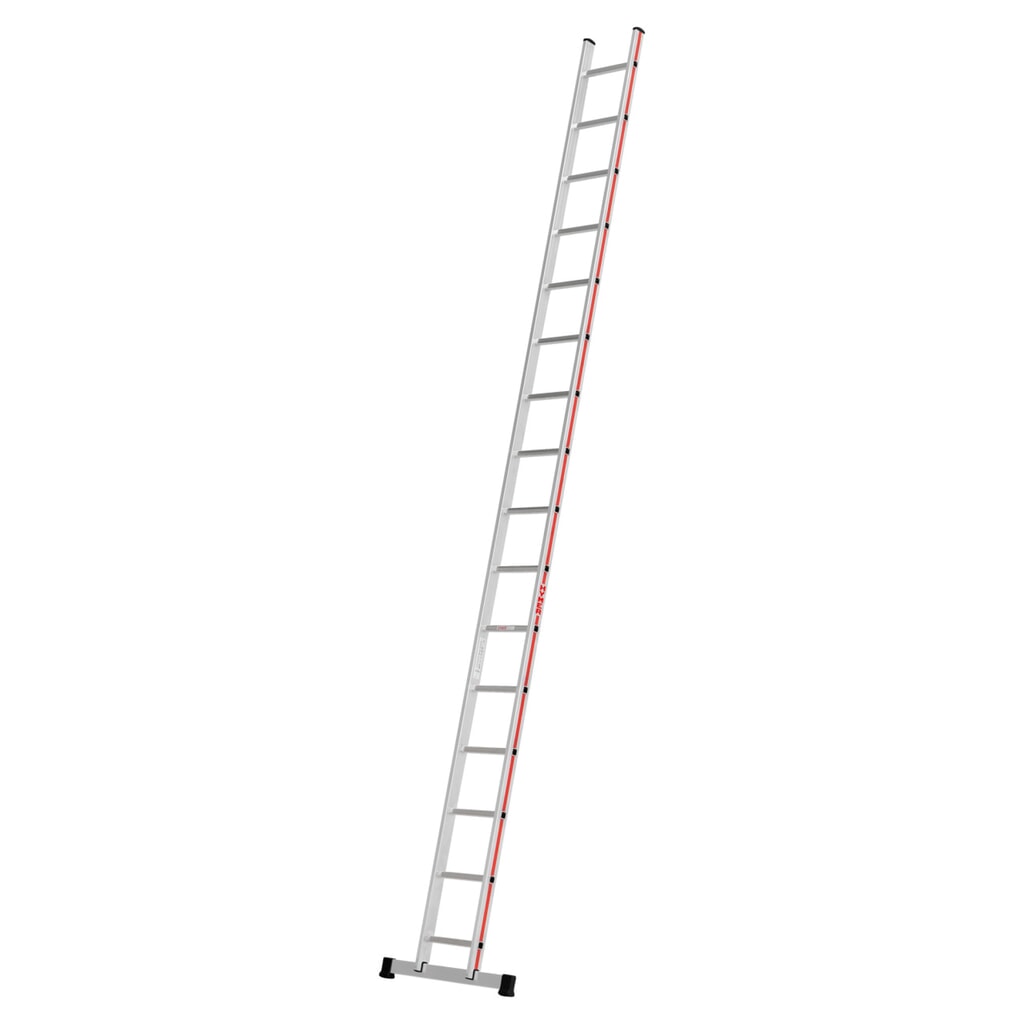 Product afbeelding: Enkele ladder met sporten HYMER, stahoogte 3,45 m, 16 sporten