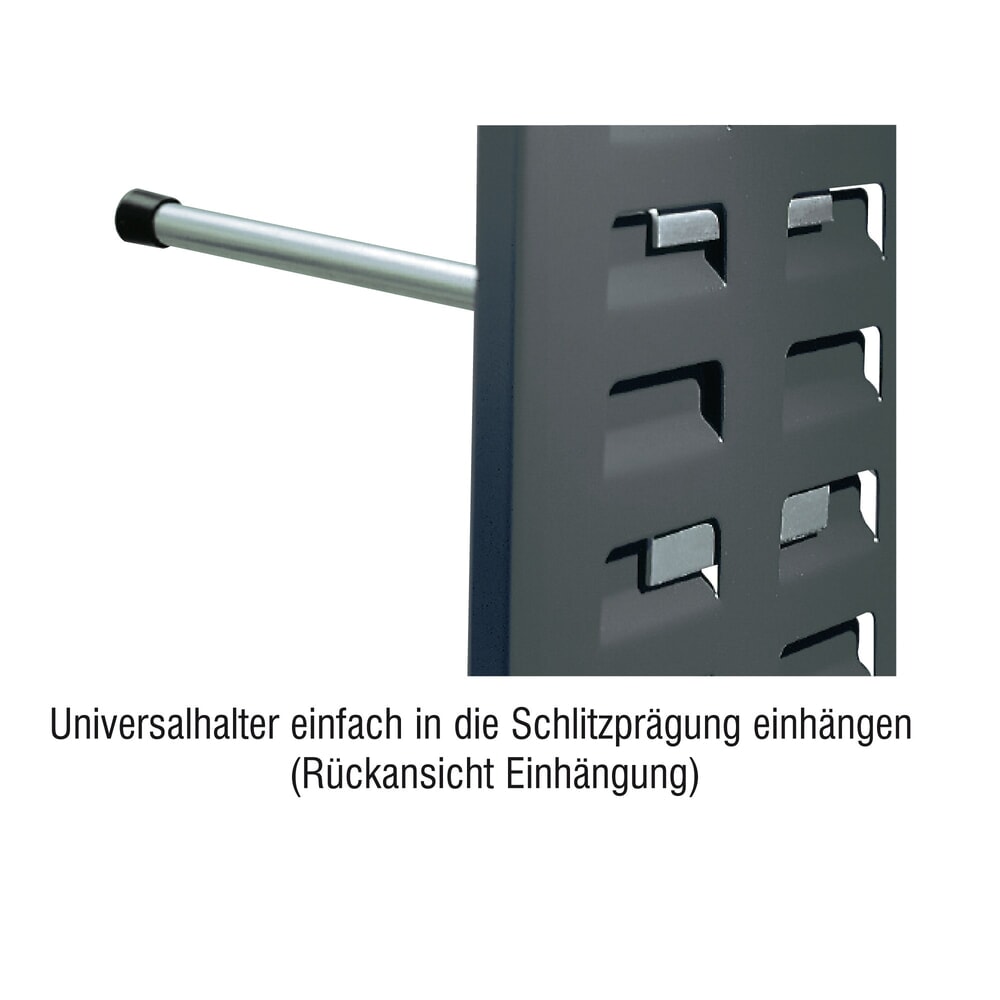 Productafbeelding nr. 4: sleufplaat, HxB 450x2.000 mm, lichtgrijs