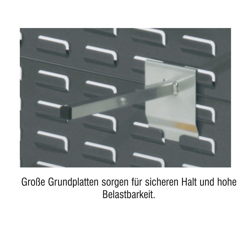 Productafbeelding nr. 6: sleufplaat, HxB 450x2.000 mm, lichtgrijs