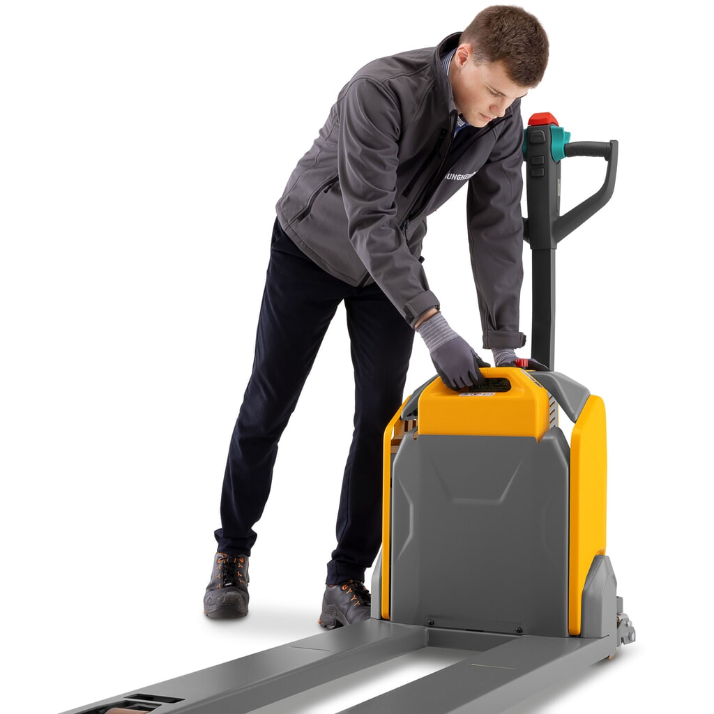 Reserveaccu voor elektrische palletwagen Jungheinrich AME 16 - lithium-ion Product afbeelding: Reserveaccu voor elektrische palletwagen Jungheinrich AME 16 - lithium-ion
