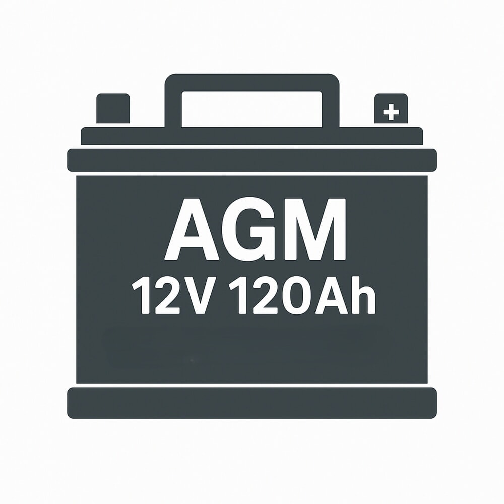 Ersatzbatterie für SIAT Stretchroboter BeeWrap+, wartungsfreie AGM-Batterie, 12 V / 120 Ah Product afbeelding: Ersatzbatterie für SIAT Stretchroboter BeeWrap+, wartungsfreie AGM-Batterie, 12 V / 120 Ah