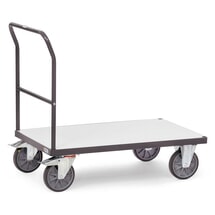 Productafbeelding nr. 1: ESD-plateauwagen fetra®, met houten platform bxd 500 x 850&nbsp;mm, draagvermogen 500&nbsp;kg