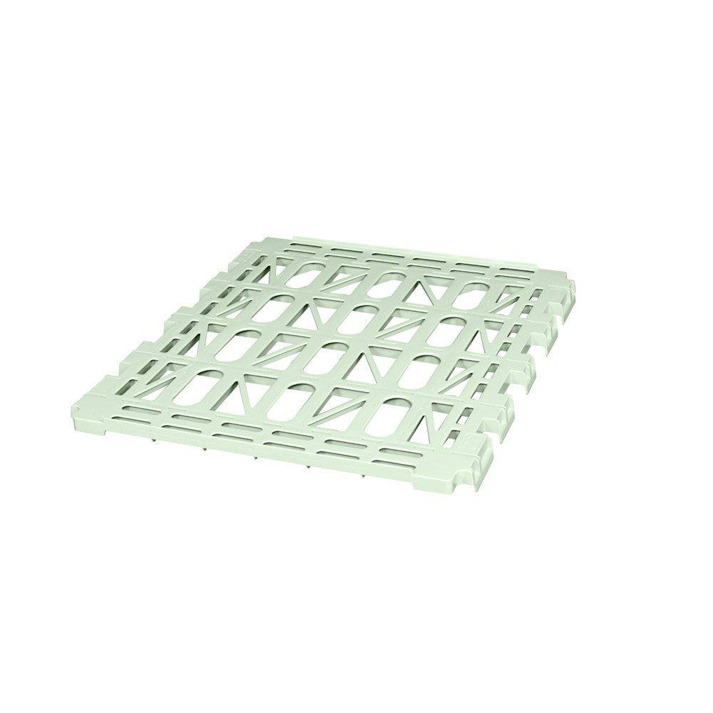 Productafbeelding nr. 2: Tussenplank van HDPE, voor rolcontainer Classic 3-zijdig, bxd 710 x 760 mm, kiezelgrijs