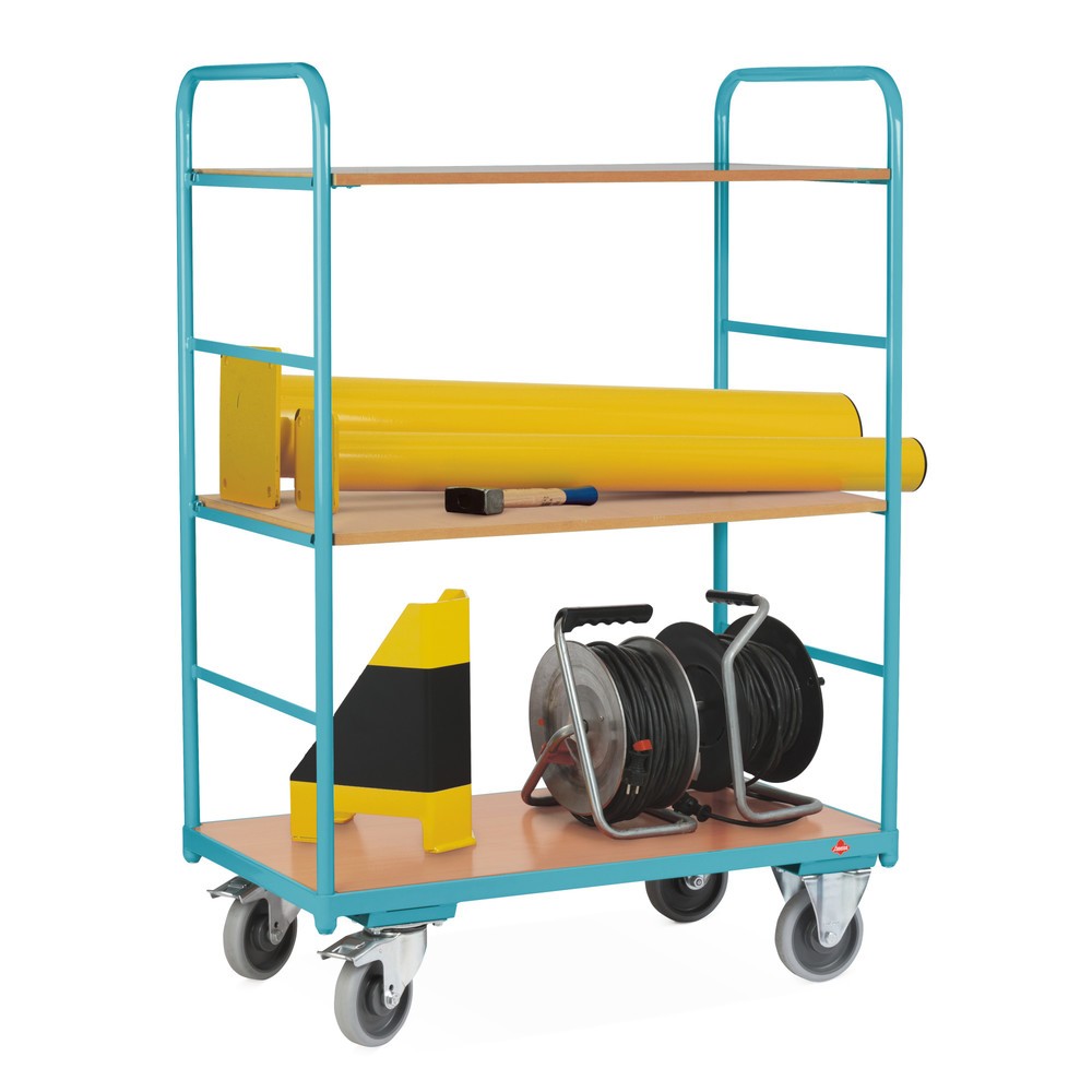 Productafbeelding nr. 3: Etagewagen Ameise®, cap. 250 kg, alle zijden open, 3 etages van 1.000 x 600 mm
