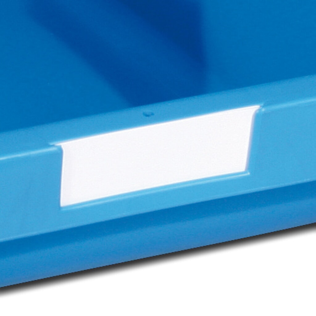 Etiketten en vensters voor magazijnbakken met breedte 150 mm Product afbeelding: Etiketten en vensters voor magazijnbakken met breedte 150 mm