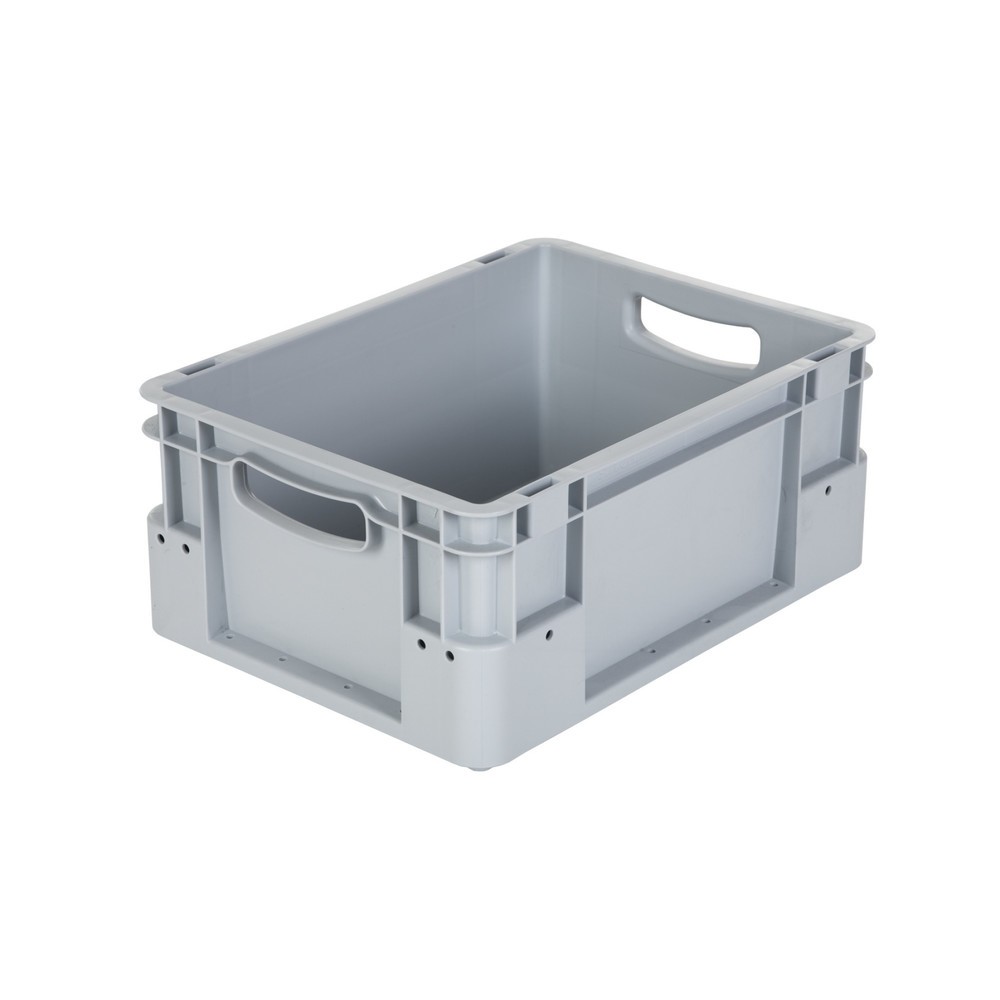 Product afbeelding: Euro-stapelbak Premium, hxbxd 180 x 400 x 300 mm, grijs