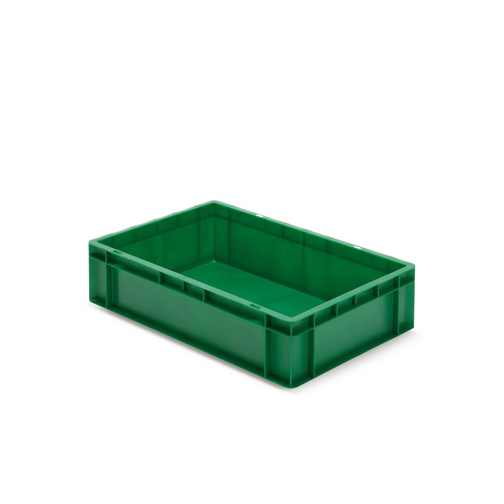 Productafbeelding nr. 1: Euro-stapelbak, wanden + bodem gesloten, 26 liter, groen