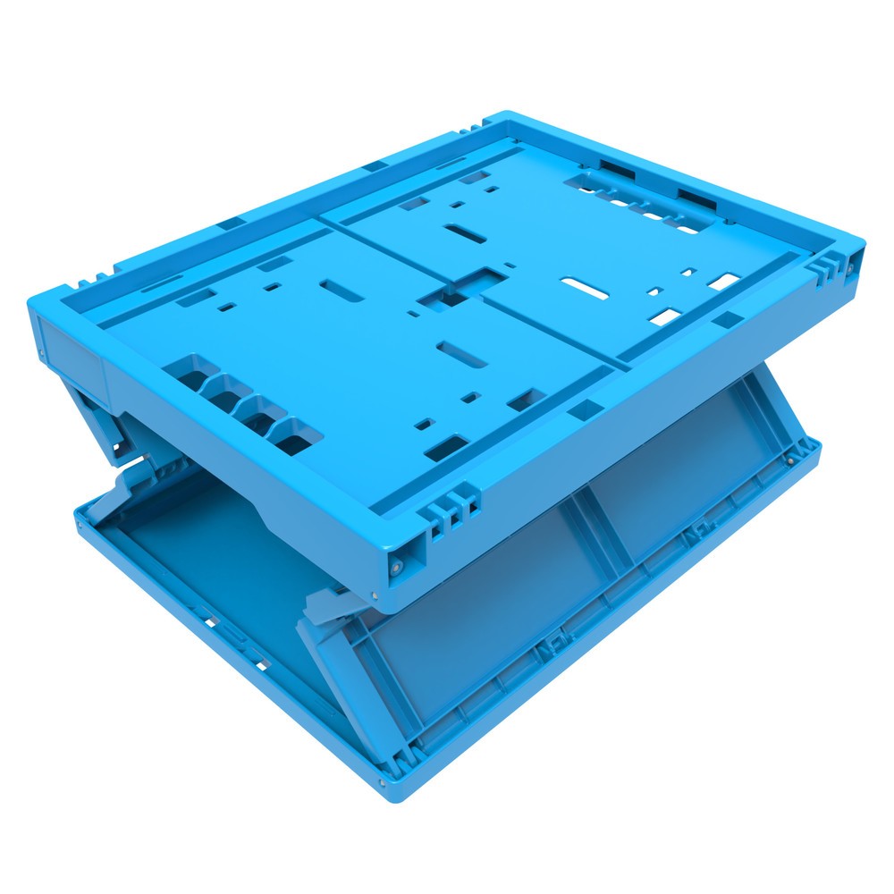 Productafbeelding nr. 2: Euronorm-vouwbak Premium, 22 liter, blauw