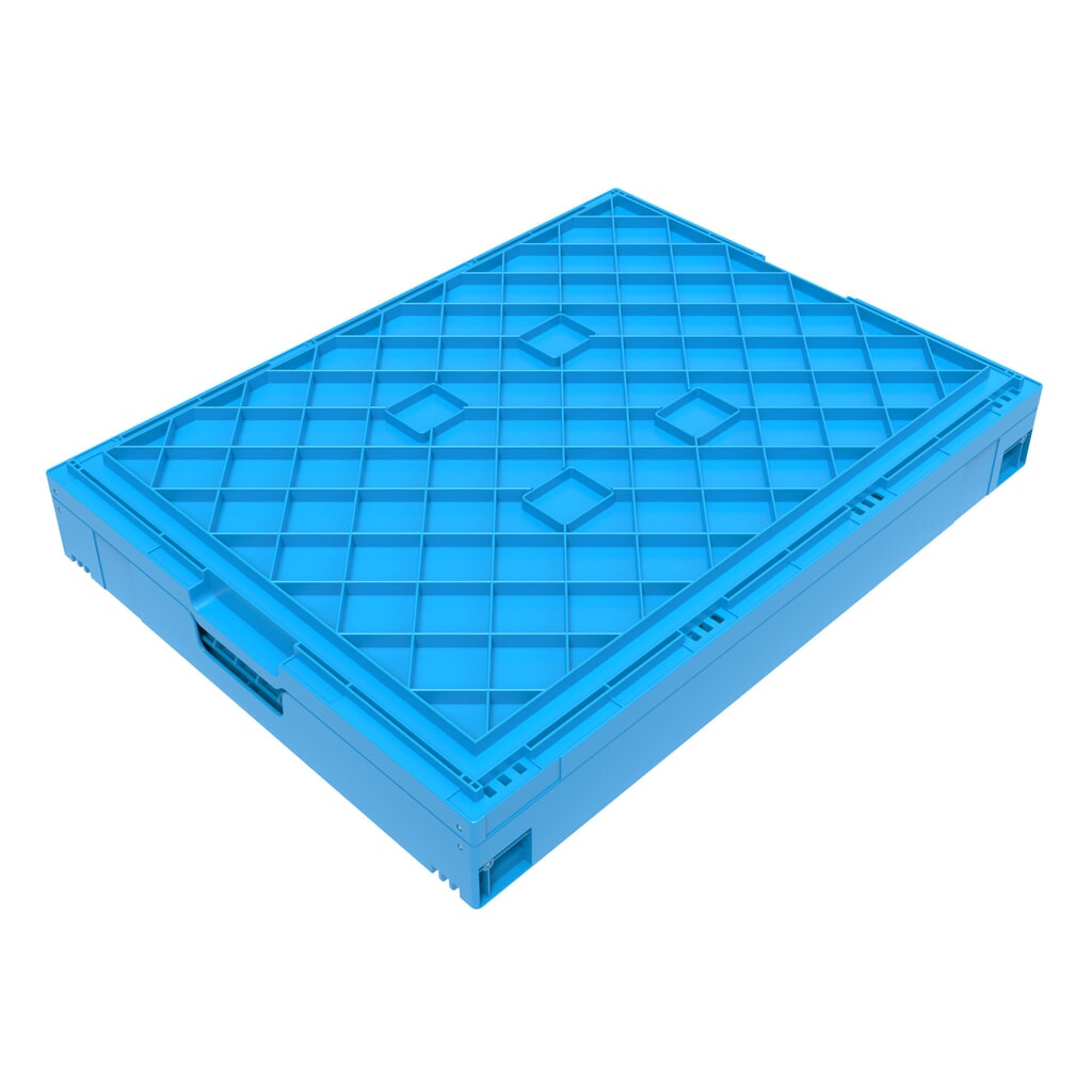 Euronorm-Eurobox premium, 172 liter, gentiaanblauw Productafbeelding nr. 3: Euronorm-Eurobox premium, 172 liter, gentiaanblauw