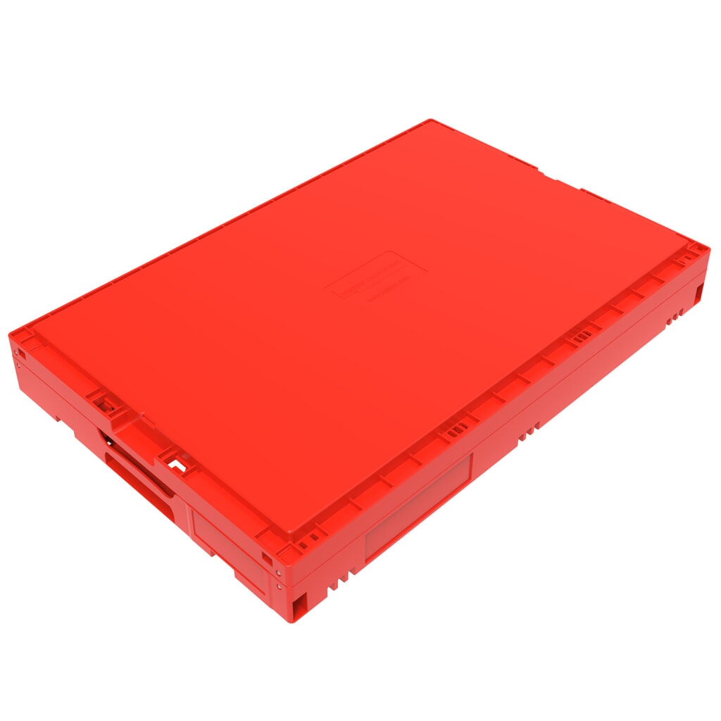 Euronorm-Eurobox premium, 68 liter, rood Productafbeelding nr. 3: Euronorm-Eurobox premium, 68 liter, rood