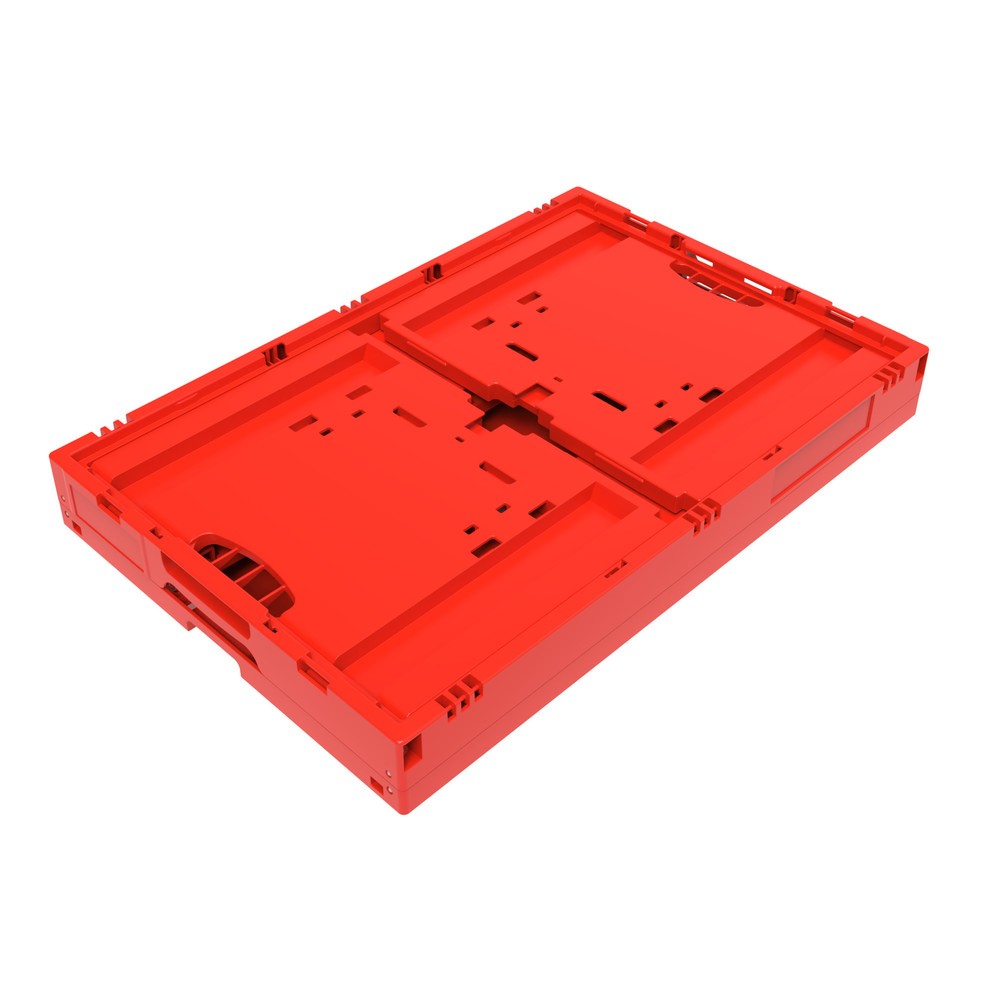 Productafbeelding nr. 4: Euronorm-vouwbak Premium, 68 liter, rood
