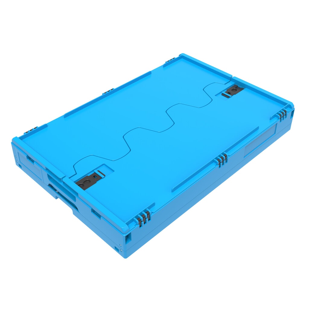 Productafbeelding nr. 6: Euronorm-Eurobox premium, met scharnierdeksel, 42 liter, gentiaanblauw