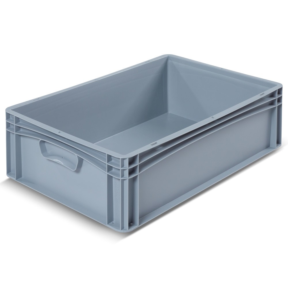 Product afbeelding: Euro-stapelbak BASIC, wanden + bodems gesloten, 35,6 liter