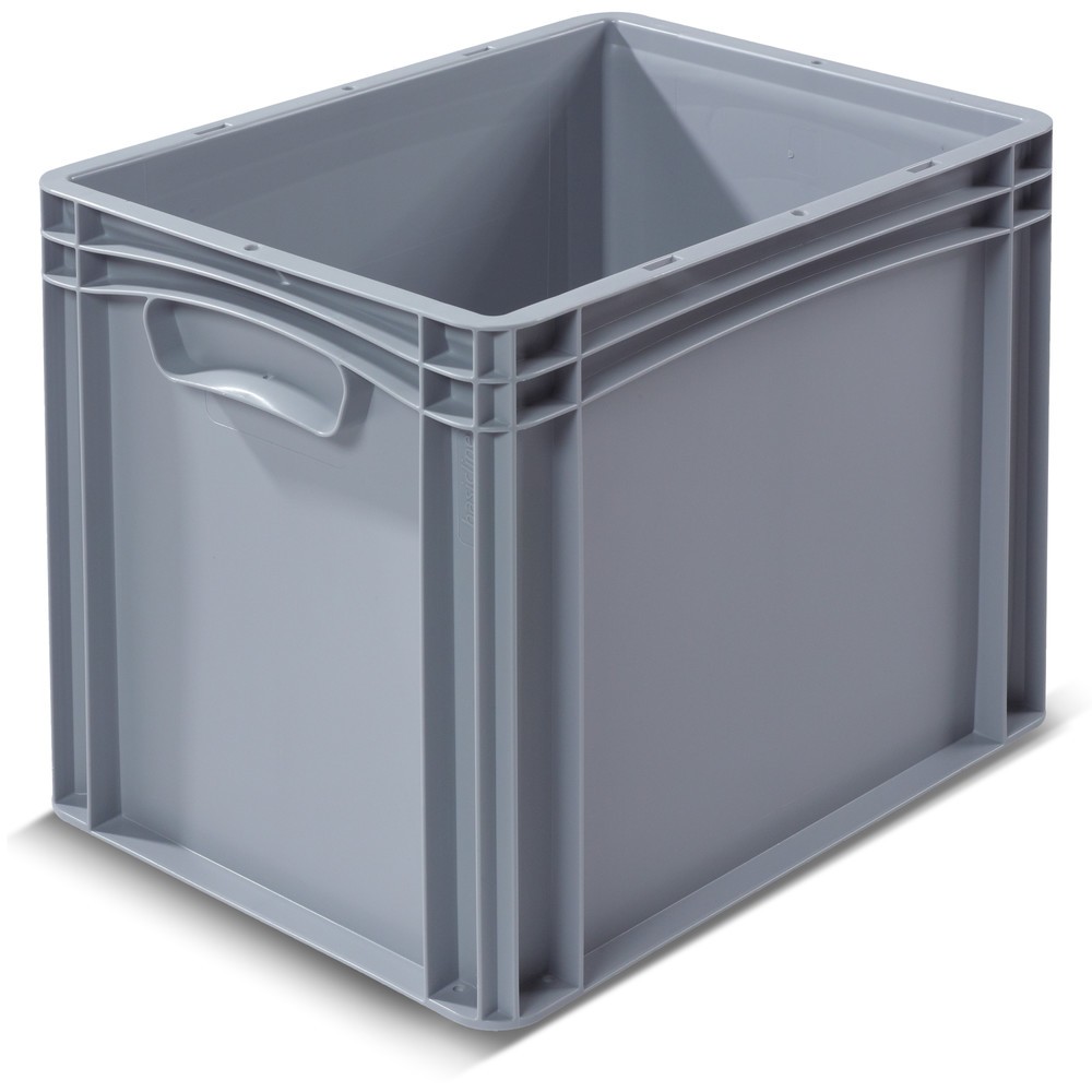 Productafbeelding nr. 1: Euro-stapelbak BASIC, wanden + bodems gesloten, 30 liter
