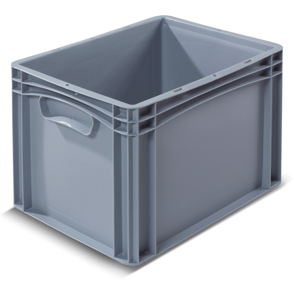 Product afbeelding: Alpha Eurobox van PP met gesloten wanden, 25,6 liter, hxbxd 270 x 400 x 300 mm