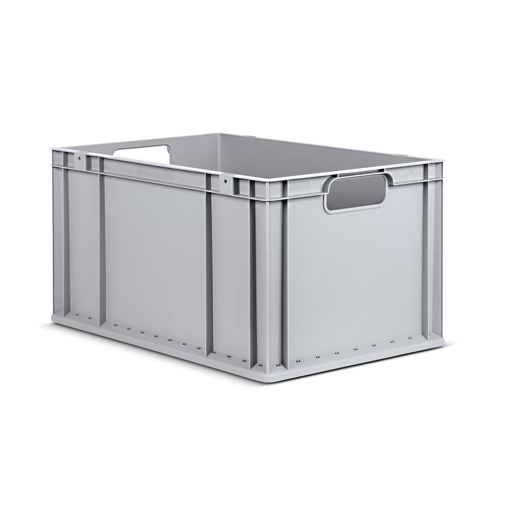 Productafbeelding nr. 1: Allit Eurobox, met grijze handgrepen hxbxd 320 x 600 x 400 mm, 65 liter, 4 stuks/VE