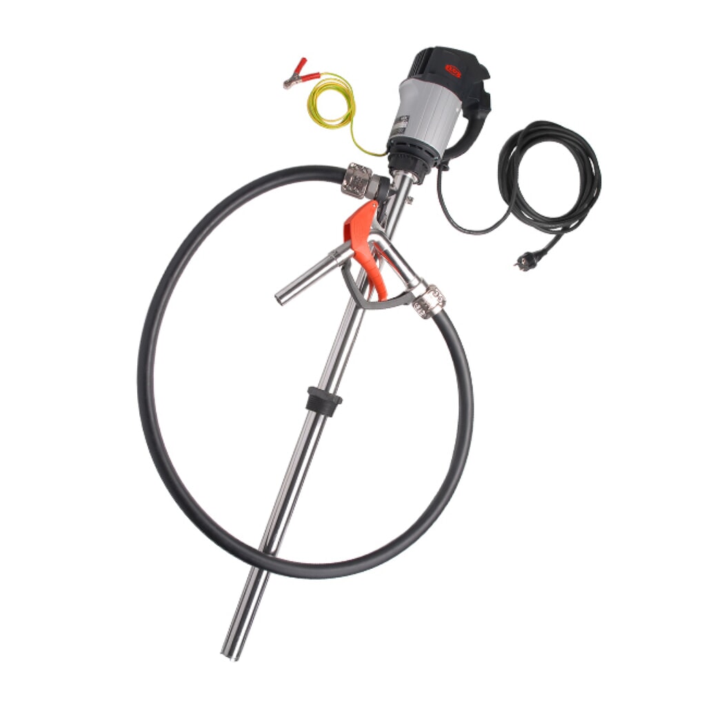 Explosieveilige pompset FLUX, voor universele toepassingen, voor vaten van 200 liter Product afbeelding: Explosieveilige pompset FLUX, voor universele toepassingen, voor vaten van 200 liter
