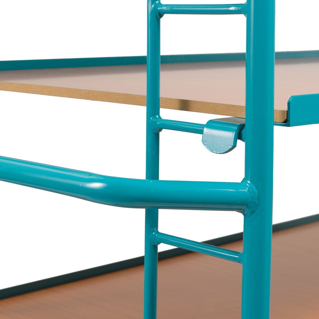 Etagewagen Ameise®, 3 variabele legborden van hout van 1.615 x 635 mm Productafbeelding nr. 2: Etagewagen Ameise®, 3 variabele legborden van hout van 1.615 x 635 mm