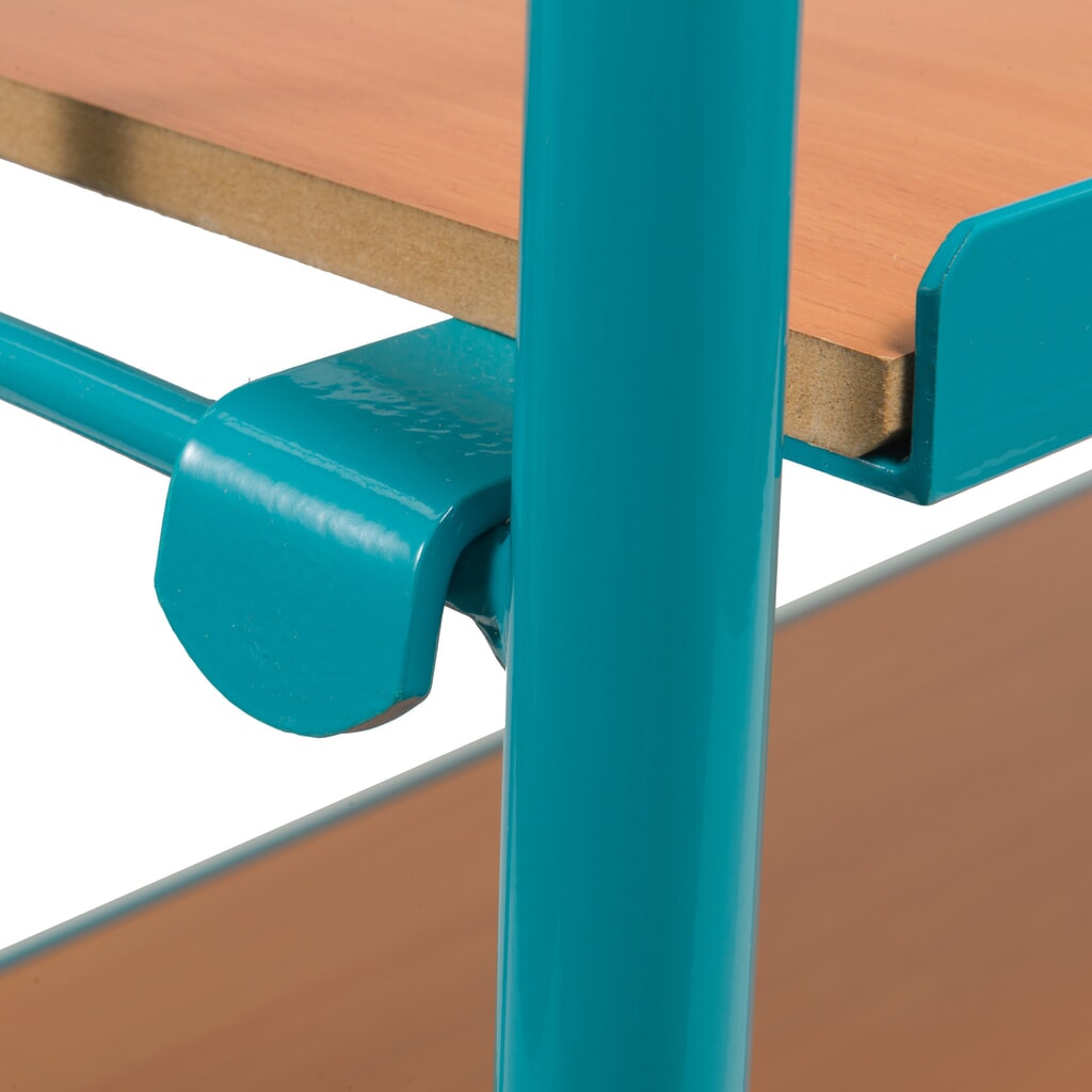 Etagewagen Ameise®, 3 variabele legborden van hout van 1.615 x 635 mm Productafbeelding nr. 3: Etagewagen Ameise®, 3 variabele legborden van hout van 1.615 x 635 mm
