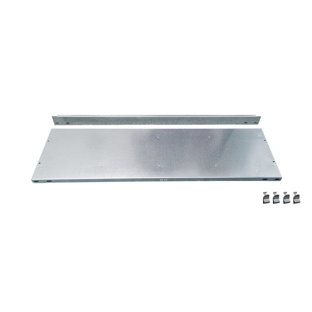 Extra legbord voor archiefstelling SCHULTE (inhaaksysteem), met eind-/middenaanslagen, bxd 1.300 x 300 mm Product afbeelding: Extra legbord voor archiefstelling SCHULTE (inhaaksysteem), met eind-/middenaanslagen, bxd 1.300 x 300 mm