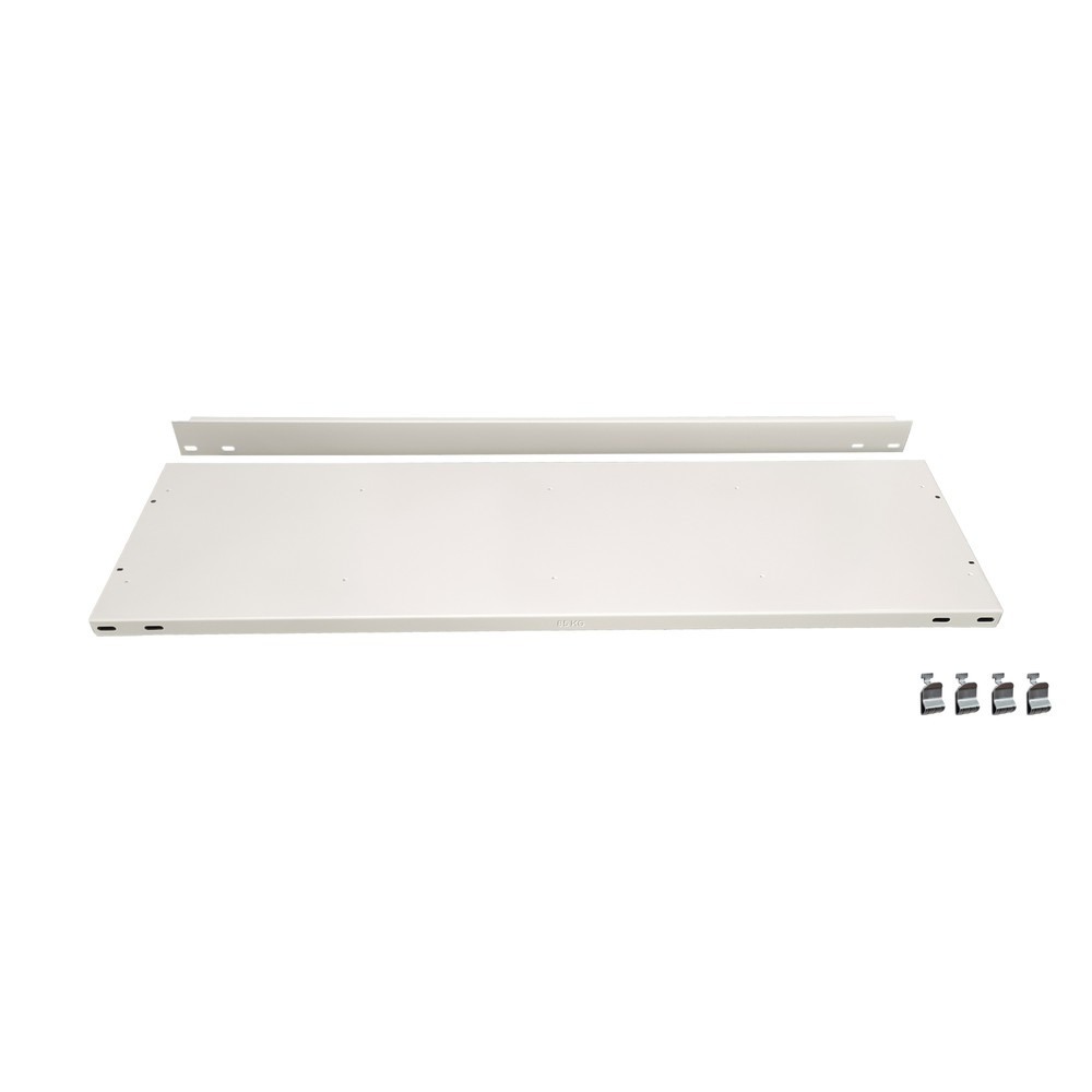 Product afbeelding: Extra legplank voor archiefkast SCHULTE in zwart, met eindaanslagen, bxd 750 x 300 mm
