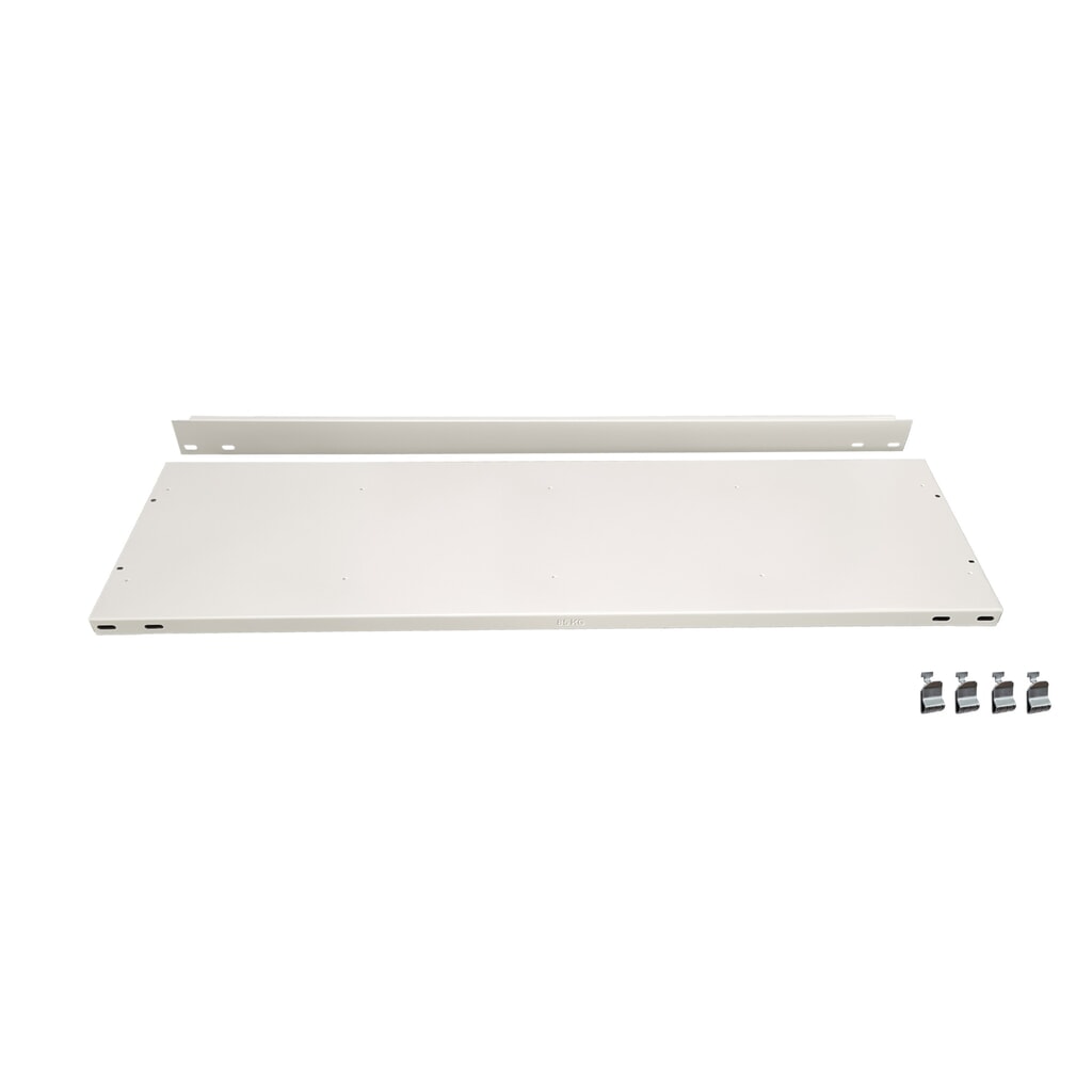 Extra legplank voor archiefkast SCHULTE in zwart, met eindaanslagen, b x d 1.300 x 300 mm Product afbeelding: Extra legplank voor archiefkast SCHULTE in zwart, met eindaanslagen, b x d 1.300 x 300 mm