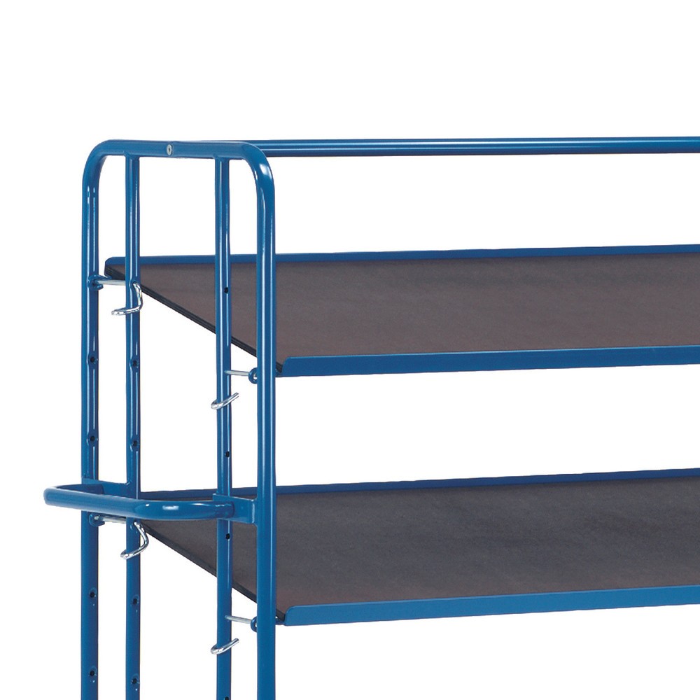 Product afbeelding: Extra zeefdrukplaat voor etagewagen fetra® voor eurobakken, laadvlak 1.650 x 610 mm