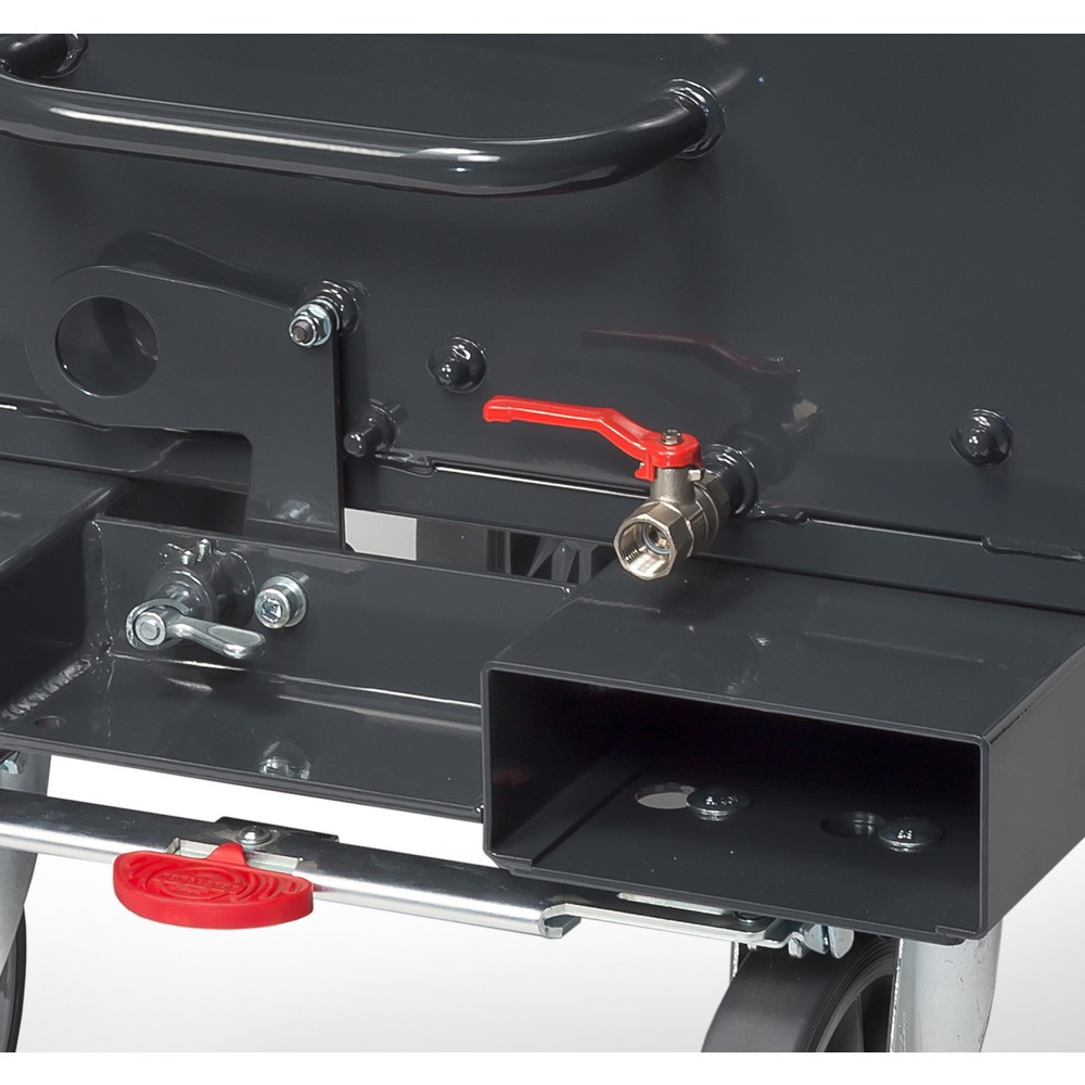 Productafbeelding nr. 2: fetra® kiepbak met aftapkraan, volume 0,45 m³, RAL 7016 antracietgrijs