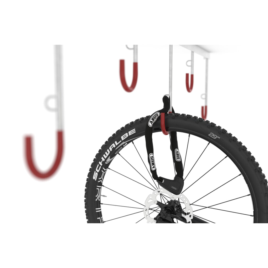 Productafbeelding nr. 5: Fietsophangrek, 4 plaatsen, wandmontage
