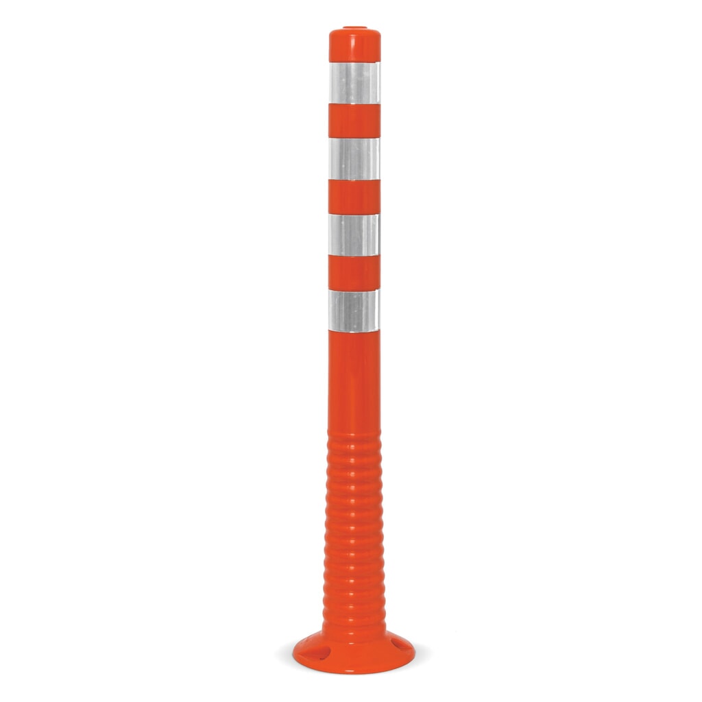 Product afbeelding: Flexibele afzetpaal, Ø 80 mm, hoogte 300 mm, oranje