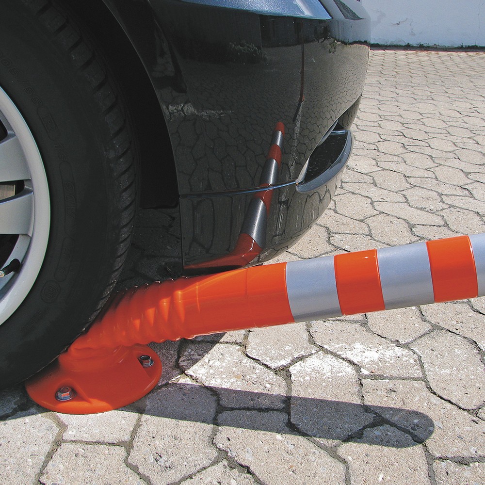 Productafbeelding nr. 3: Flexibele afzetpaal, Ø 80 mm, hoogte 300 mm, zwart/geel