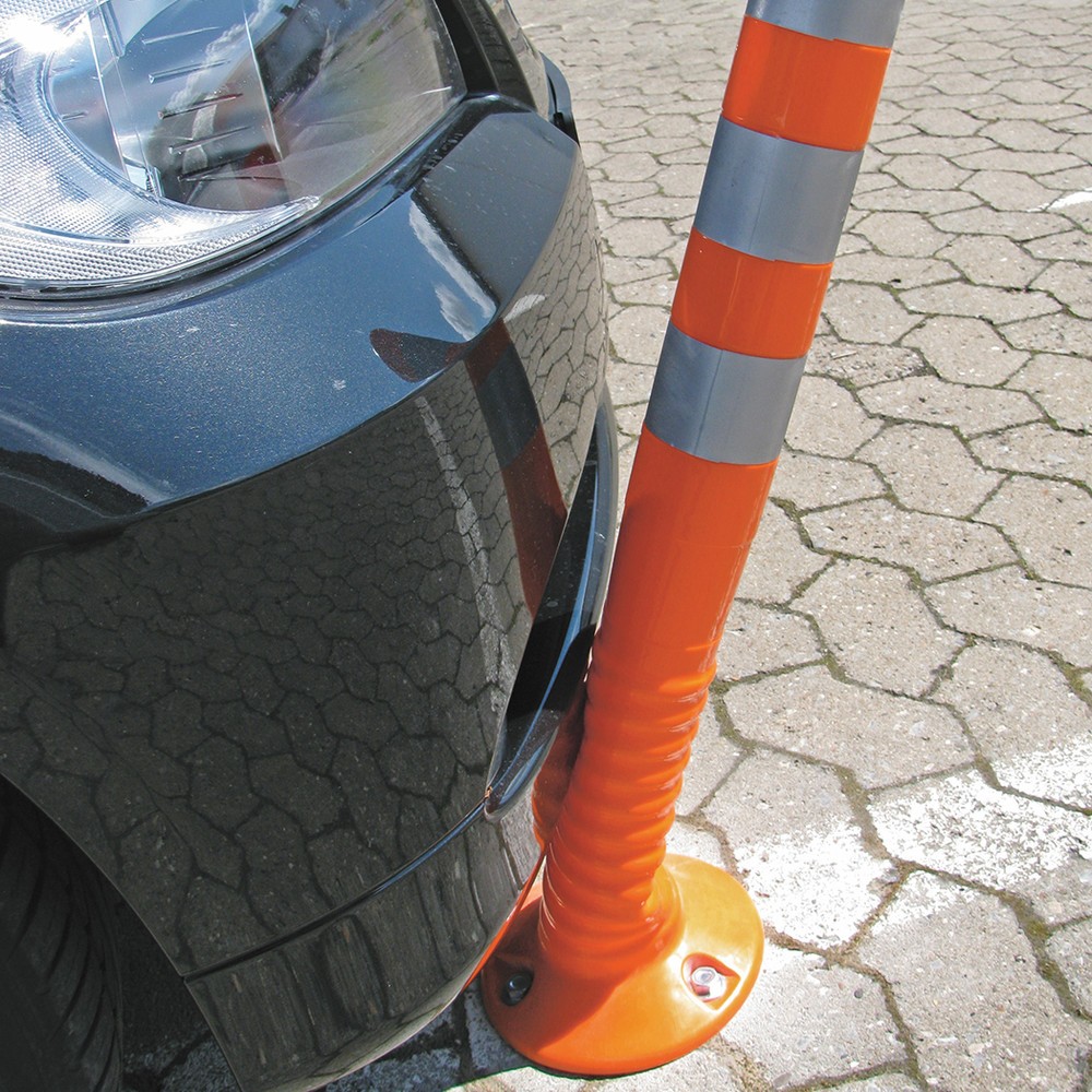 Productafbeelding nr. 6: Flexibele afzetpaal, Ø 80 mm, hoogte 300 mm, zwart/geel