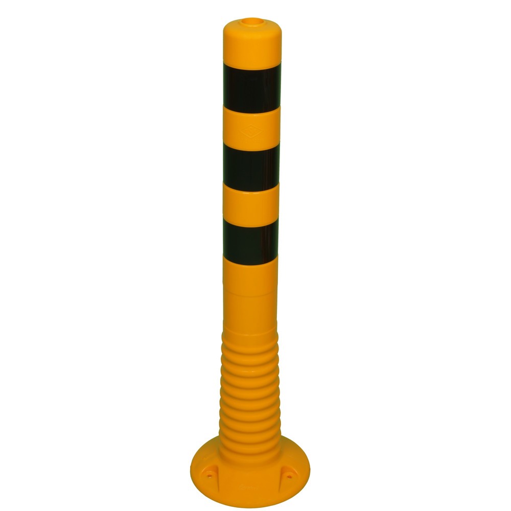 Productafbeelding nr. 1: Flexibele afzetpaal, Ø 80 mm, hoogte 750 mm, zwart/geel