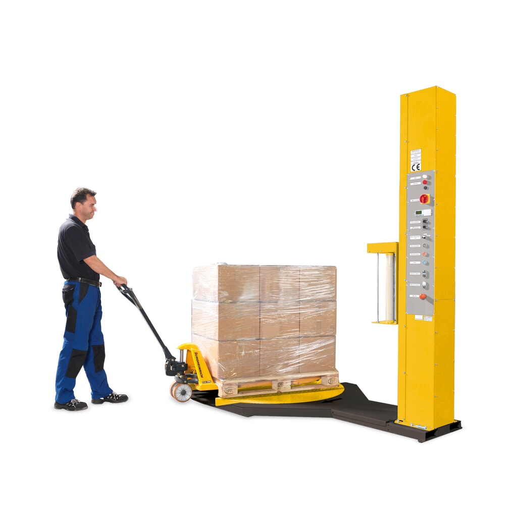 Topkwaliteit Palletwikkelmachines , open draaiplateau, Ø 1.500 mm, draaitafelaandrijving traploos instelbaar Productafbeelding nr. 9: Topkwaliteit Palletwikkelmachines , open draaiplateau, Ø 1.500 mm, draaitafelaandrijving traploos instelbaar