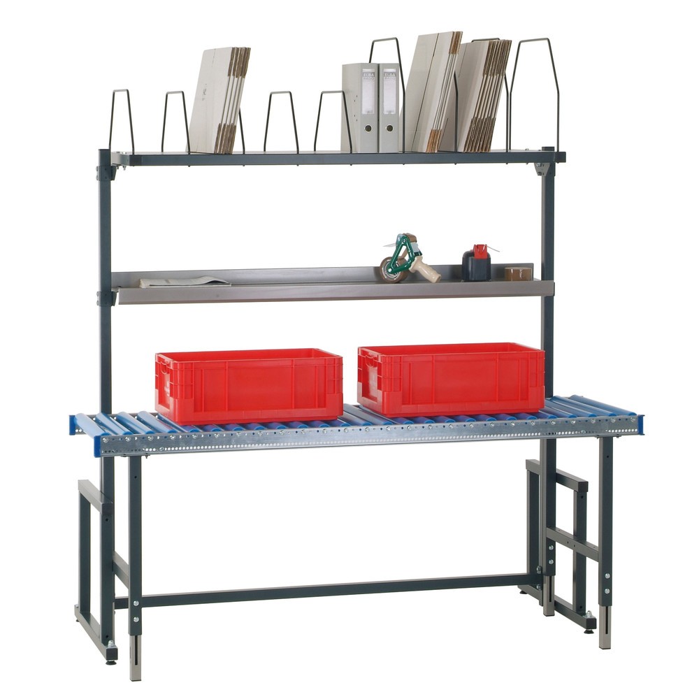 Productafbeelding nr. 2: Formulierenplank voor paktafelsysteem, bxd 1.600 x 230 mm