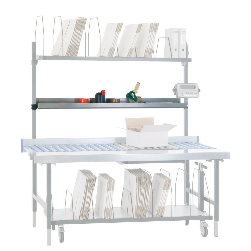 Productafbeelding nr. 4: Formulierenplank voor paktafelsysteem, bxd 1.600 x 230 mm