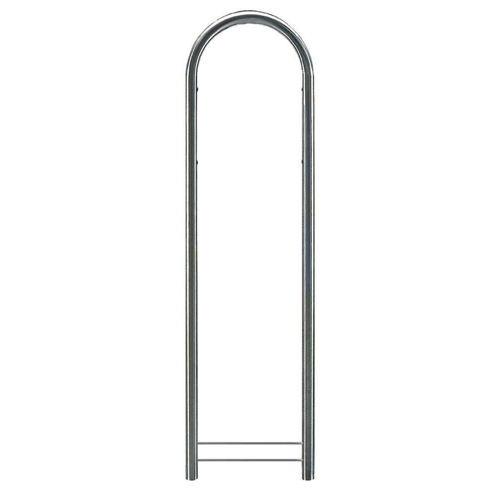 Product afbeelding: Frame voor brievenbus Bobi met inwerpopening, mat roestvrij staal