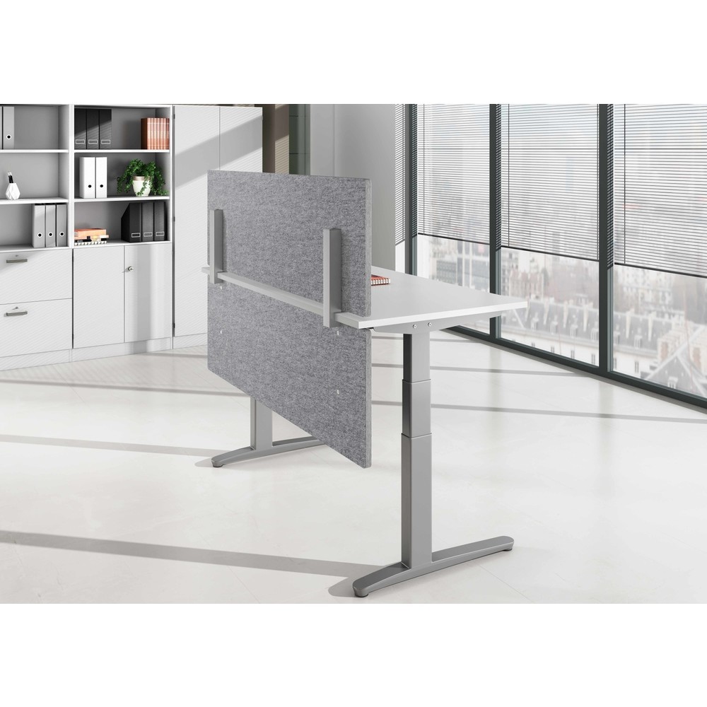 Productafbeelding nr. 4: Frontpaneel Hammerbacher, geluidsisolerend voor tafel 180, grijs