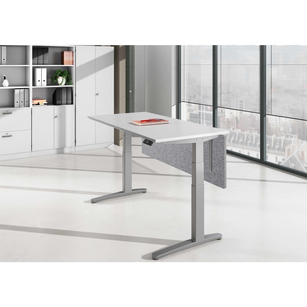 Productafbeelding nr. 5: Frontpaneel Hammerbacher, geluidsisolerend voor tafel 180, grijs