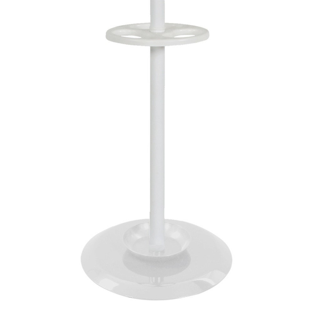 Productafbeelding nr. 3: Garderobestandaard Porcelain, vrijstaand, 4 dubbele haken, wit