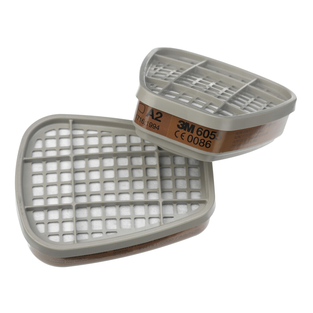 Product afbeelding: Gas- en combi-filter voor 3M™-gas- en dampmasker, A2