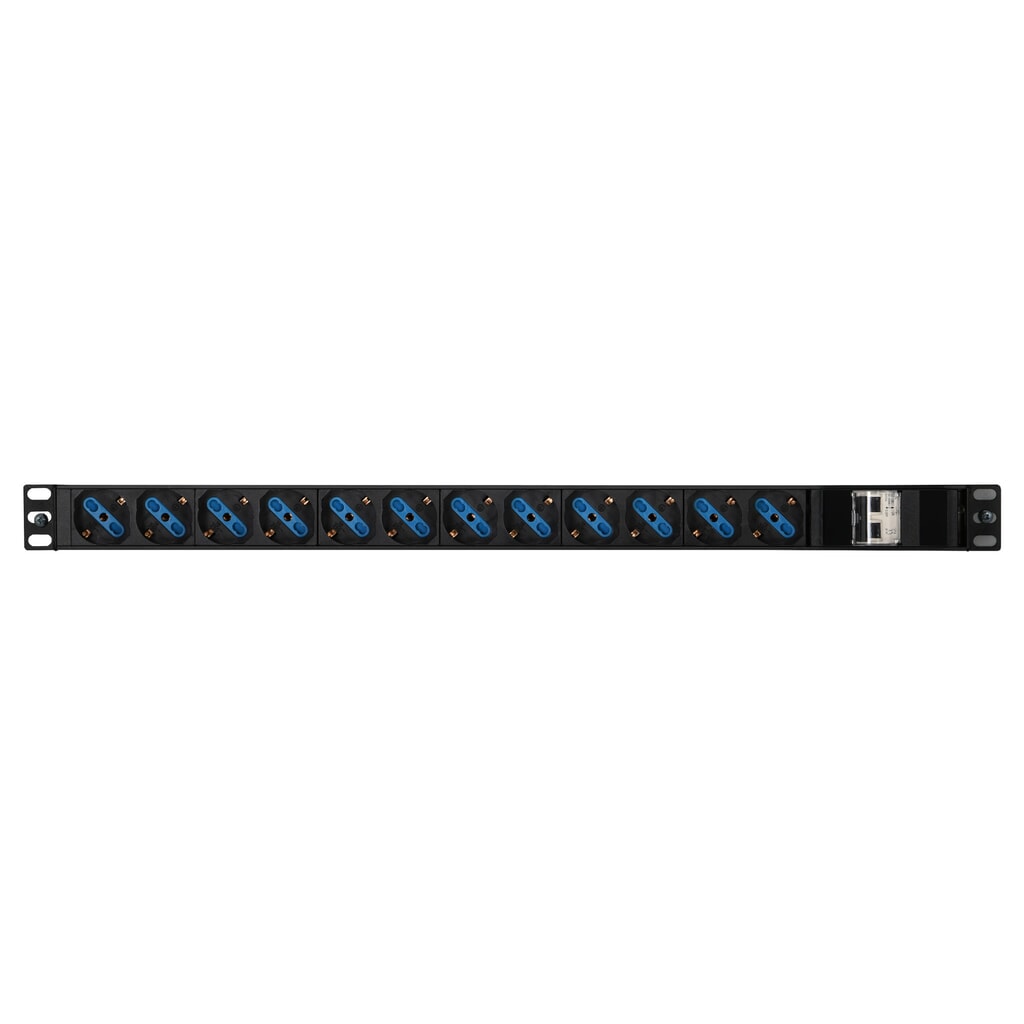 Product afbeelding: Geaarde contactdooslijst S12 voor lithium-ion veiligheidskast Justrite® 226-LT