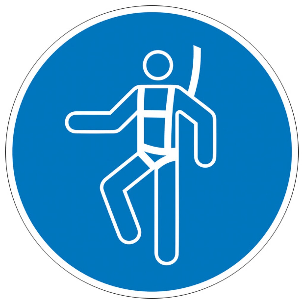 SafetyMarking® Valharnas dragen, Ø 100 mm, folie Product afbeelding: SafetyMarking® Valharnas dragen, Ø 100 mm, folie