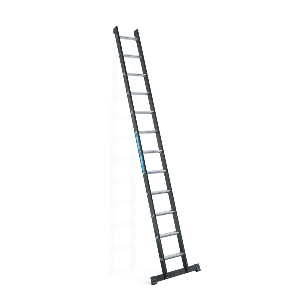 Product afbeelding: Geëloxeerde aanleunladder ZARGES, stahoogte 2,35 m