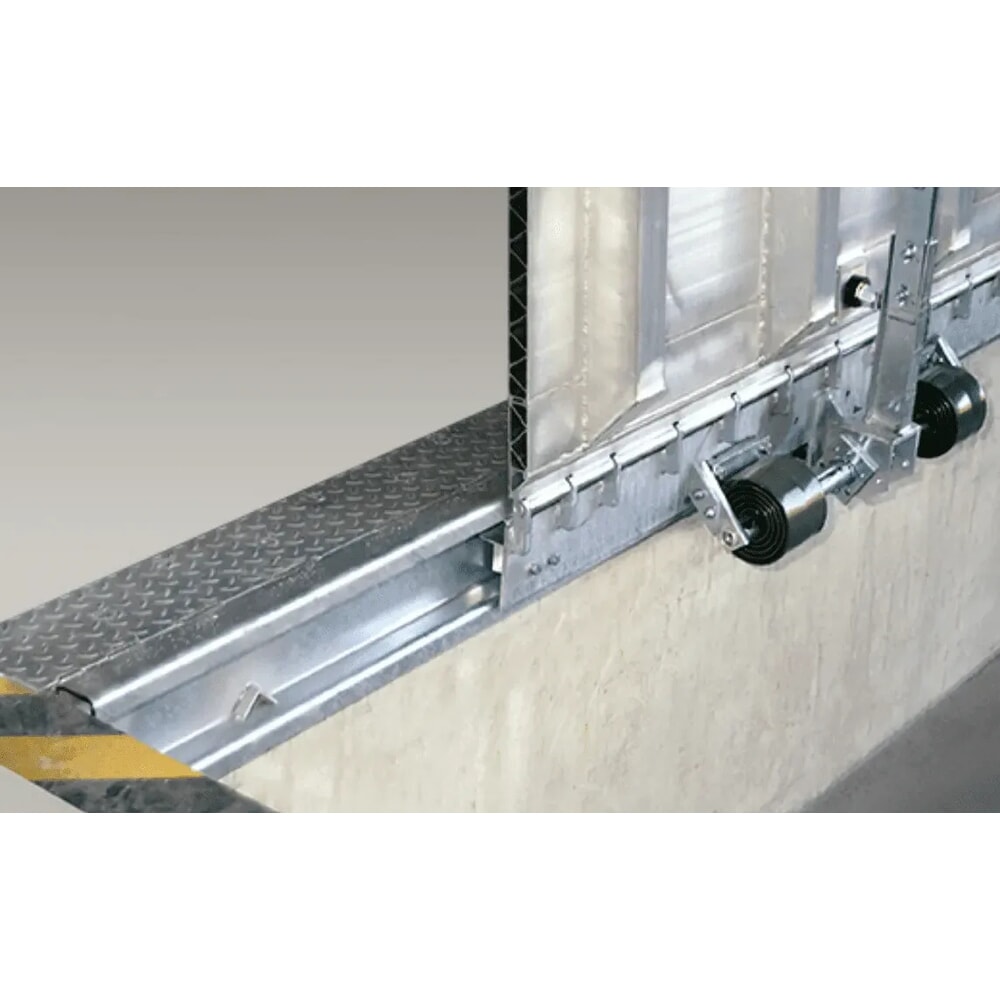 Geleiderails voor laadbruggen, veerbelast met valbeveiliging, walsblank Productafbeelding nr. 2: Geleiderails voor laadbruggen, veerbelast met valbeveiliging, walsblank