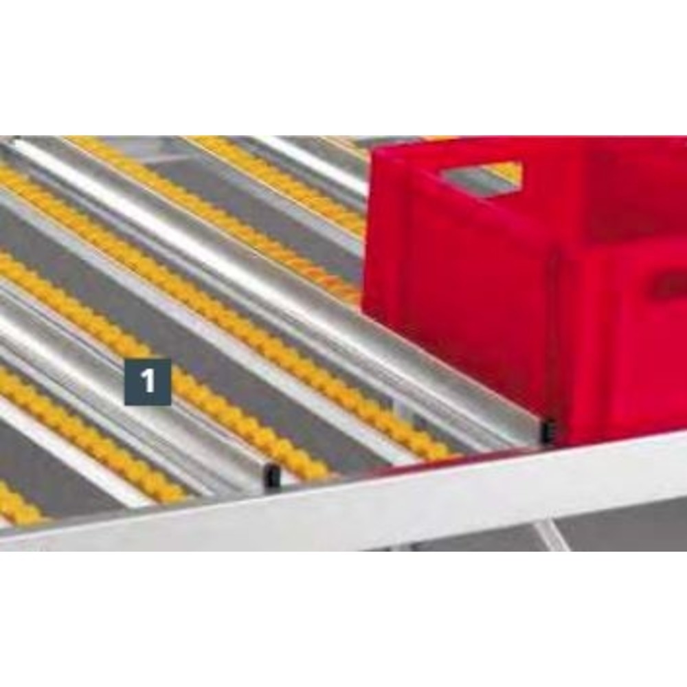 Productafbeelding nr. 3: Geleidingsrail voor de META doorrolstelling met rollenbanen