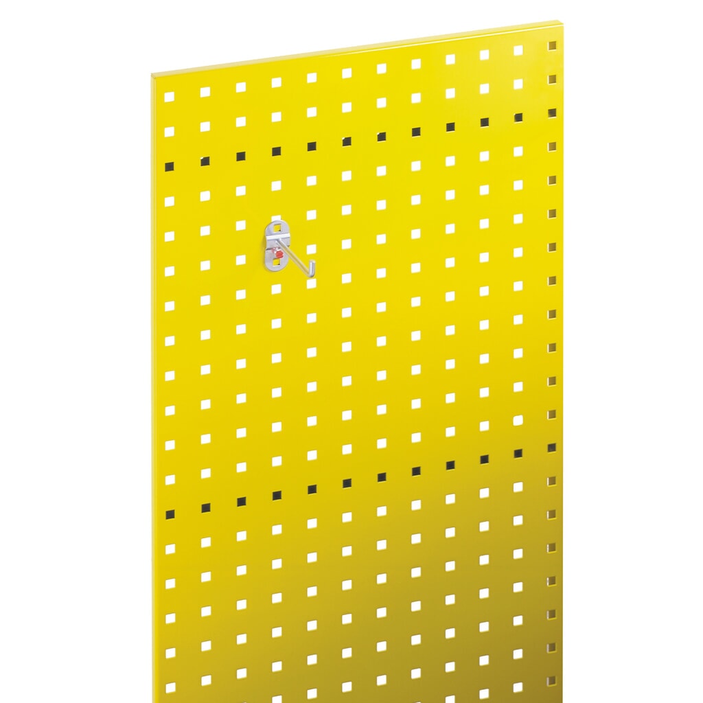 Product afbeelding: Geperforeerde plaat, hxb 450 x 1.500 mm, verkeersgeel