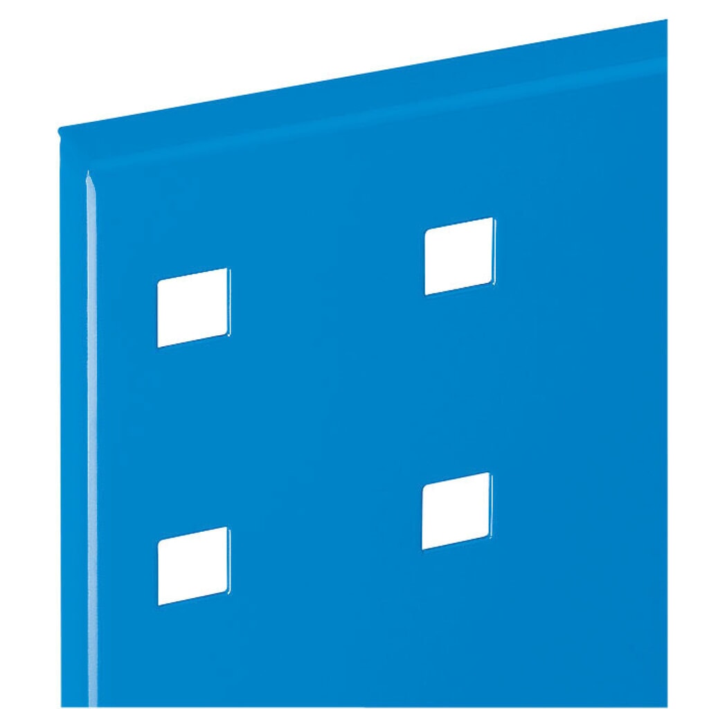 Geperforeerde plaat, hxb 450 x 500 mm, lichtblauw Product afbeelding: Geperforeerde plaat, hxb 450 x 500 mm, lichtblauw