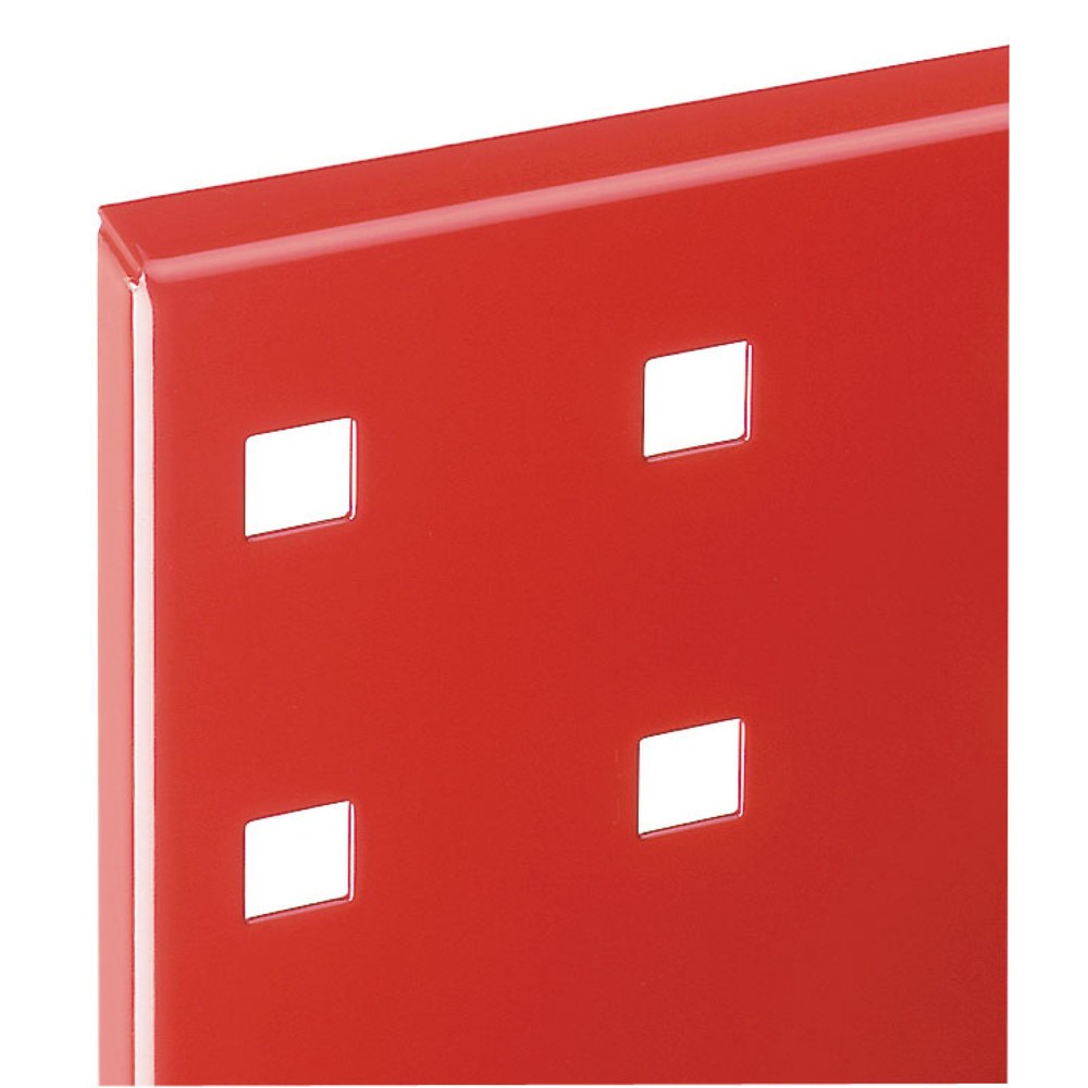 Productafbeelding nr. 2: Geperforeerde plaat, hxb 450 x 500 mm, verkeersrood